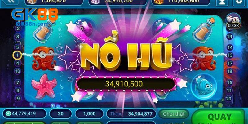 Nổ hũ đổi thưởng là game săn thưởng hot nhất GK88